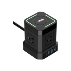 Wireless Charger Cube 10ft Surge Protected