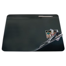 Realspace Overlay Desk Pad With Antimicrobial