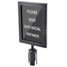 CSL Double Sided Sign Holder For