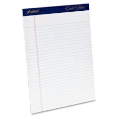 TOPS Gold Fibre Ruled Perforated Writing
