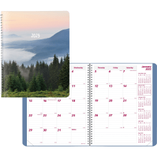 Brownline Mountain Monthly 2023 Planner Monthly