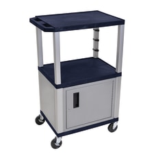 H Wilson Plastic Utility Cart With