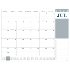 TF Publishing Large Desk Blotter Calendar