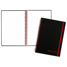 Black n Red Poly NotebookJournal 8