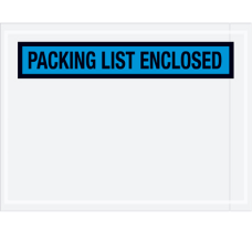 Partners Brand Blue Packing List Enclosed