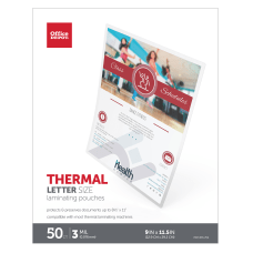 Office Depot Brand Laminating Pouches Letter