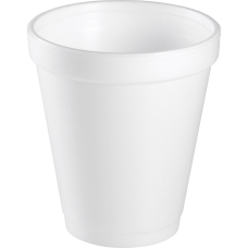 Dart Insulated Foam Drinking Cups White