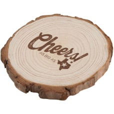 Custom Natural Wooden Coasters 3 12