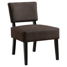 Monarch Specialties Armless Accent Slipper Chair