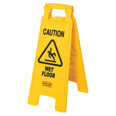 Rubbermaid Caution Wet Floor Safety Sign