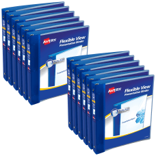 Avery Flexible View Binders With Round