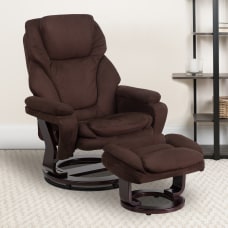 Flash Furniture Contemporary Swivel Recliner And