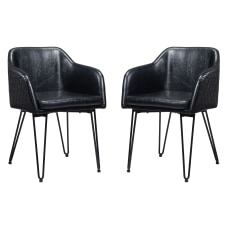Zuo Modern Braxton Dining Chairs Black