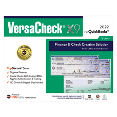 VersaCheck X9 INKcrypt For QuickBooks TopSecure