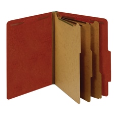 Office Depot Brand Pressboard Classification Folders