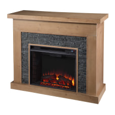 SEI Furniture Standlon Electric Fireplace With