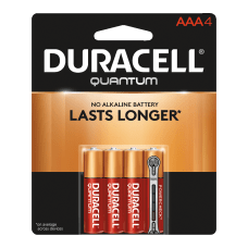 Duracell Quantum AAA Alkaline Batteries Pack