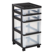 Office Depot Brand Plastic 4 Drawer