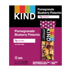 KIND Snack Bars Pomegranate Blueberry Pistachio