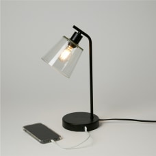 Dormify Ari Charging Desk Lamp Black