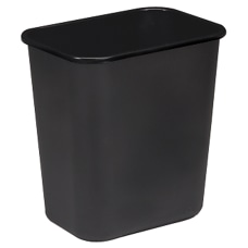 Sparco Rectangular Wastebasket 7 Gallons 15
