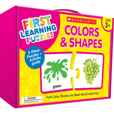 Scholastic First Learning Colors Shapes Puzzles