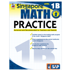 Carson Dellosa Singapore Math Practice Level