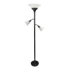Lalia Home Torchiere Floor Lamp With
