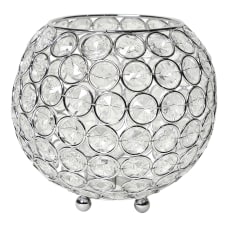 Elegant Designs Elipse Crystal Bowl 5