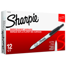Sharpie Retractable Permanent Markers Ultra Fine
