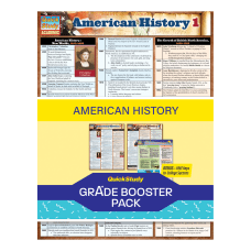 QuickStudy Grade Booster Pack American History