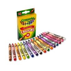 Crayola Crayons Peg Box Assorted Colors