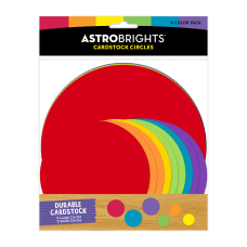 Astrobrights Die Cut Circles Assorted Pack