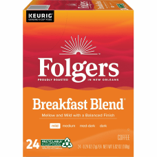 Folgers K Cup Breakfast Blend Coffee