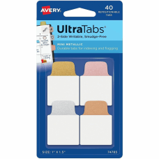 Avery Metallic Color Mini Ultra Tabs