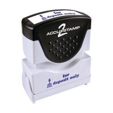 AccuStamp2 For Deposit Only Stamp Shutter