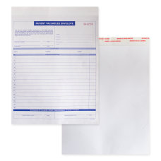 Patient Valuable Form And Paper Envelope