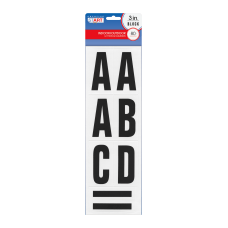 Creative Start Self Adhesive Letters Numbers