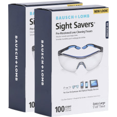 Bausch Lomb Sight Savers Lens Cleaning