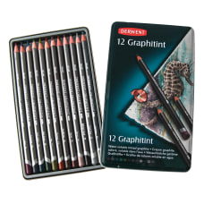 Derwent Graphitint Pencils Assorted Colors Set