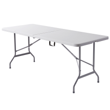 Realspace Molded Plastic Top Folding Table