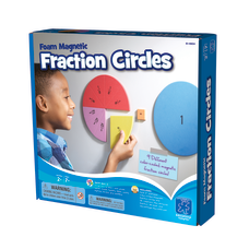 Educational Insights Foam Magnetic Fraction Circles