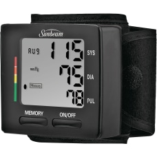 Sunbeam 16981 Wrist Blood Pressure Monitor
