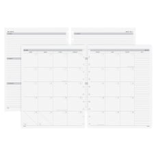 TUL Discbound Academic WeeklyMonthly Refill Planner