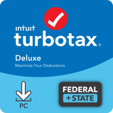 TurboTax Desktop Deluxe Fed E File