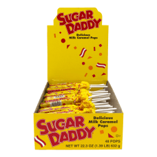 Sugar Daddy Caramel Candy Pops 047