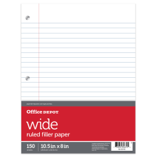 Office Depot Brand Notebook Filler Paper