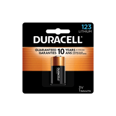 Duracell Photo 3 Volt Lithium 123