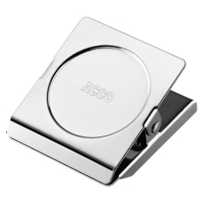 ACCO Small Magnetic Clip Silver