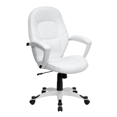 White Desk Chairs Office Depot, White Computer Desk Chairs